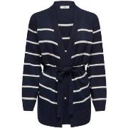 Gilet JDY JDYSARA LIFE L/S STRIPE CARDIGAN KNT