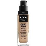 Fonds de teint &amp; Bases Nyx Professional Make Up Can't Stop Won't S...