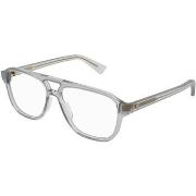 Lunettes de soleil Bottega Veneta BV1294O Cadres Optiques, Gris/Transp...