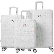 Valise Hello Kitty Set de 3 valises Rigides KUKIRIN IVORY