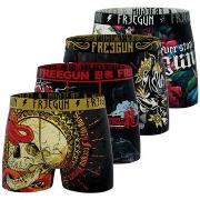 Boxers Freegun Lot de 4 boxers homme Grunge