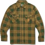 Sweat-shirt Etnies WOODSMAN FLEECE WOVEN OLIVE TAN