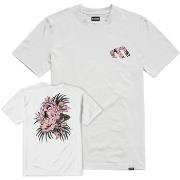 T-shirt Etnies TROPICAL SS TEE WHITE