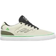 Chaussures de Skate Emerica THE LOW VULC TAN GREEN