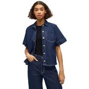 Blouses Object Shirt Gemme - Dark Blue Denim