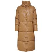 Manteau Only Lydia Long Jacket - Toasted Coconut