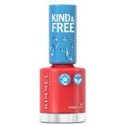 Soins visage Rimmel London KIND FREE nail polish 155-sunset soar