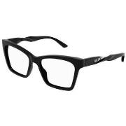 Lunettes de soleil Balenciaga BB0210O Cadres Optiques, Noir, 53 mm