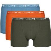 Boxers DIM 3 Boxers Homme STRETCH riviera Orange nacr