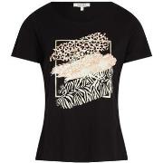 T-shirt Morgan Dsafa noir mc tee