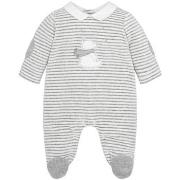 Pyjamas / Chemises de nuit Mayoral Pyjama Bébé Garçon velours rayé Gri...