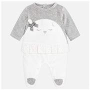 Pyjamas / Chemises de nuit Mayoral pyjama fille gris blanc