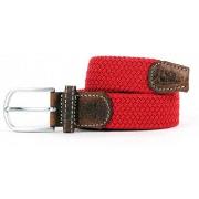 Ceinture Billybelt Ceinture Homme tressée élastique Rouge Grenade