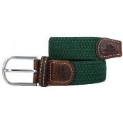 Ceinture Billybelt Ceinture Homme tressée élastique Vert Impérial