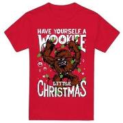 T-shirt Disney A Wookie Little Christmas