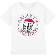 T-shirt enfant Star Wars: The Mandalorian Galaxy's Greeting