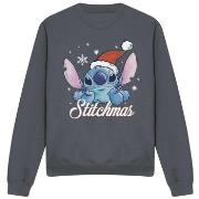 Sweat-shirt Lilo &amp; Stitch A Stitchmas Christmas