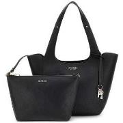 Sac Bandouliere Guess Sac Bandoulière Anadela 3 Comp Satch Black BG964...