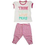 Ensembles enfant Guess Ensemble T-Shirt + Pantalon Bébé Fille K51G45 R...