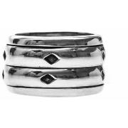 Bijoux Orusbijoux Bague Homme Double Anneaux Argent