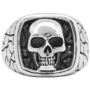 Bijoux Orusbijoux Bague Argent Homme Style écaille Tête De Mort