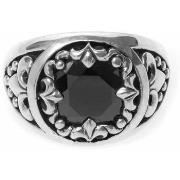 Bijoux Orusbijoux Bague Argent Union Sacrée Noire