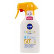 Soins corps &amp; bain Nivea SUN BABIES KIDS SENSITIVE SPF50+ pistola ...