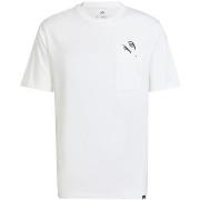 T-shirt adidas M l slide pkt t