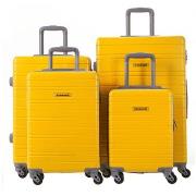 Valise Travel World Set de 4 valises Rigides XS/S/M/L BBH DARK YELLOW