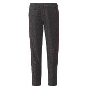 Pantalon Maison Scotch TAPERED LUREX PANTS WITH VELVET SIDE PANEL