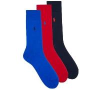 Chaussettes hautes Polo Ralph Lauren MERCERZD CTN CREW SOCK 3 PACK