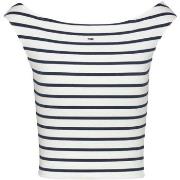 T-shirt Tommy Hilfiger TJW BOAT NECK TOP SS DW0DW20234