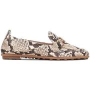 Chaussures Hispanitas MOCASÍN PLANO ANIMAL PRINT BOMBAY HV254027 TAUPE