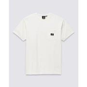 T-shirt Vans VN000G3Y - OFF THE WALL II POCKET-FS81 MARSHMALLOW