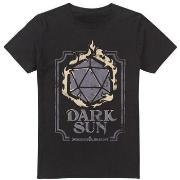 T-shirt Dungeons &amp; Dragons Flaming Dark