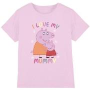 T-shirt enfant Dessins Animés I Love My Mummy