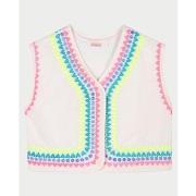 Pull enfant Billieblush Gilet en popeline de coton pour filles