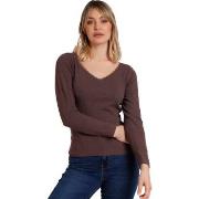 Blouses Admas Top manches longues Romantic Rib