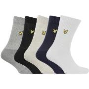 Chaussettes de sports Lyle &amp; Scott Lot de 5 chaussettes Camdyn