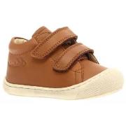 Boots enfant Naturino CHAUSSURES BEBE SOUPLE COCOON VELCROS COGNAC