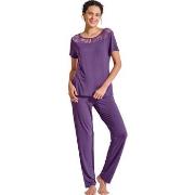 Pyjamas / Chemises de nuit Lisca Pyjama pantalon t-shirt PATRICIA