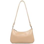 Sac Bandouliere LANCASTER Sac trotteur Zippé Suave Ace 433-22 Beige Fo...