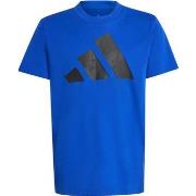 Polo enfant adidas M_J BL TEE 160