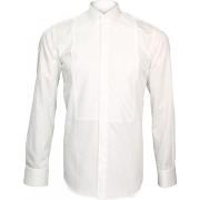 Chemise Emporio Balzani chemise ceremonie plastron blanc