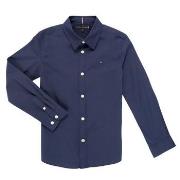 Chemise enfant Tommy Hilfiger SOLID STRETCH POPLIN SHIRT L/S