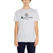 Polo Aquascutum ACTIVE COTTON LOGO T-SHIRT AA_SS23_TS002