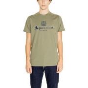 Polo Aquascutum ACTIVE COTTON LOGO T-SHIRT AA_SS23_TS002