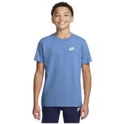 T-shirt enfant Nike TEE SHIRT K NSW TEE EMB FUTURA LBR - BLUE BEYOND -...