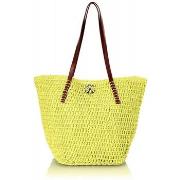 Sac Christian Lacroix Sac Christan Lacroix Addict 2 en paille Jaune