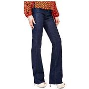 Collants Guess Pantalon en Jean Brut Sarah Bleu W81A63